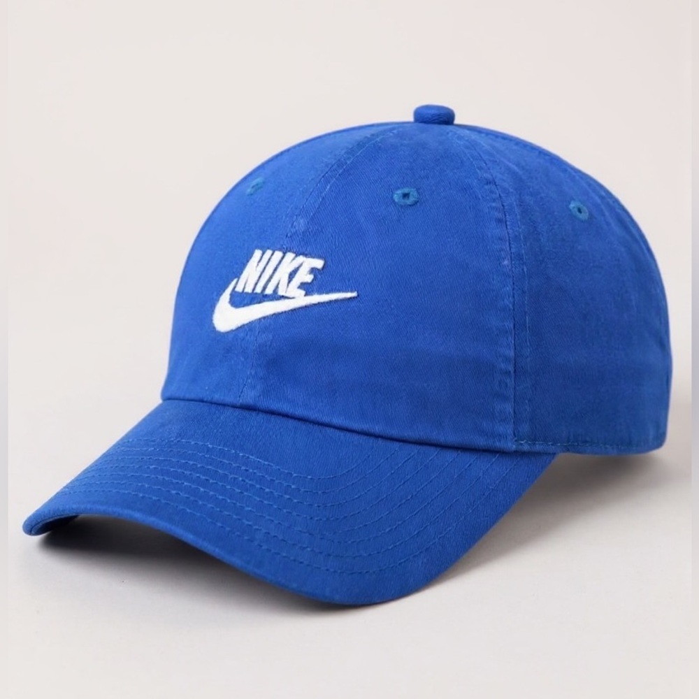 Nike Men's Club Unstructured Futura Wash Hat cap FB5368-480 Adjustable blue L/XL